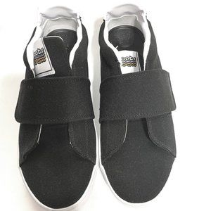 Goats Black Canvas Platform Fashion Sneakers